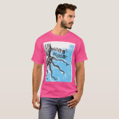 T-shirt Octopus de la souris modeste (Devant entier)