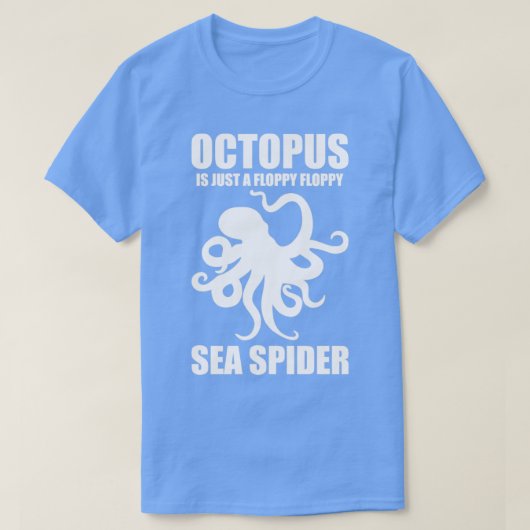 T-shirt Octopus Drôle N'Est Qu'Une Flèche Flexible Sea Spi (Design devant)