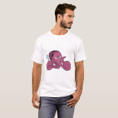 T-shirt Octopus en moto (Devant entier)