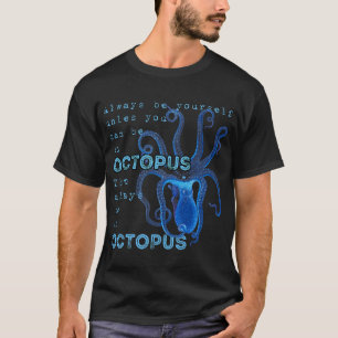 T-shirt Octopus Giant Squid Cute Cadeau Biologie marine