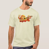 T-shirt Octopus jouant de la guitare (Devant)