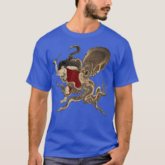 T-shirt Octopus, Kraken, Oeuvre