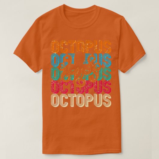 T-shirt Octopus Océan Animal (Design devant)