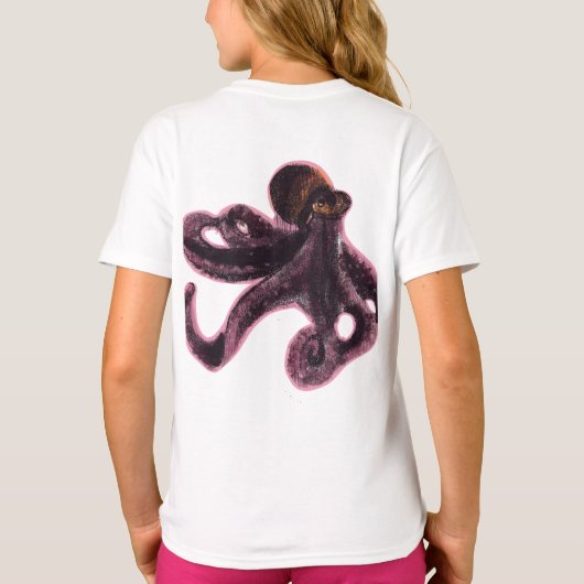 T-shirt Octopus on Bear (Dos)