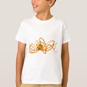 T-shirt Octopus orange