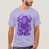 T-shirt Octopus pourpre (Devant)