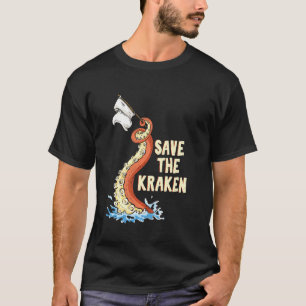 T-shirt Octopus Sauver Le Kraken