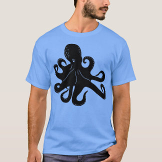 T-shirt Octopus silhouette - Octopus