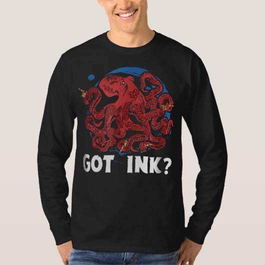 T-shirt Octopus tattoo (Devant)