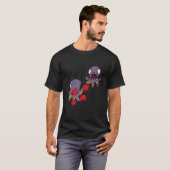 T-shirt octopus tentacles boxing octopus Premium (Devant entier)