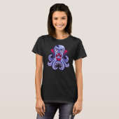 T-shirt Octopus Vampire d'Halloween (Devant entier)