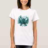 T-shirt Octopus vintage (Devant)