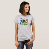 T-Shirt Octopussy Octopus Chat mignon (Devant entier)