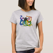 T-Shirt Octopussy Octopus Chat mignon (Devant)