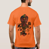 T-shirt Octoshroom Baseball Manches Longues Précédent Déta (Dos)