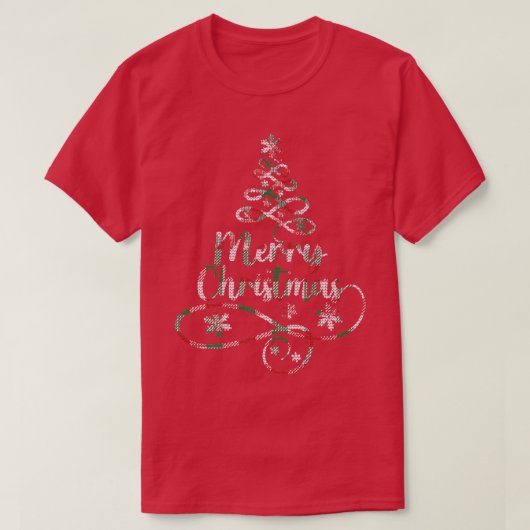 T-shirt oD61 Arbre de Noël Joyeux Noël Vibes de Noël déc (Design devant)