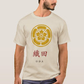 T-shirt Oda Clan Crest (Kamon) (Devant)