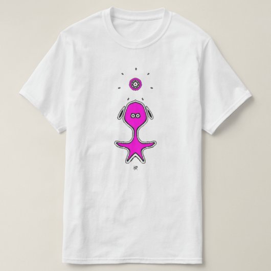 T-shirt Odd Little Fella (Violet) (Design devant)