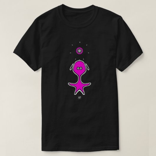 T-shirt Odd Little Fella (Violet 1) (Design devant)