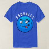 T-shirt Oddballs Classic Bowling s Bowling League (Design devant)