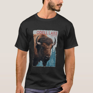 T-shirt Odell Lake Mountains Oregon Randonnée en plein air