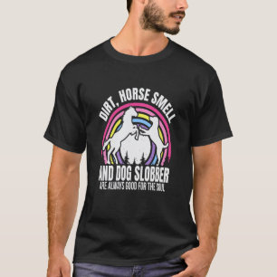 T-shirt Odeur de cheval sale et bave de chien Cheval 3