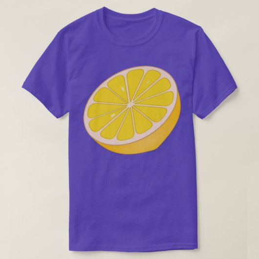 T-shirt Odeur de fruits à tranches d'orange (Design devant)