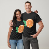 T-shirt Odeur de fruits à tranches d'orange (Unisexe)