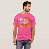 T-shirt Odeur De Skunk Ya Plus Tard Funky Skunk (Devant entier)