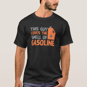 T-shirt Odeur d'essence Mécanicien automobile Pour coureur
