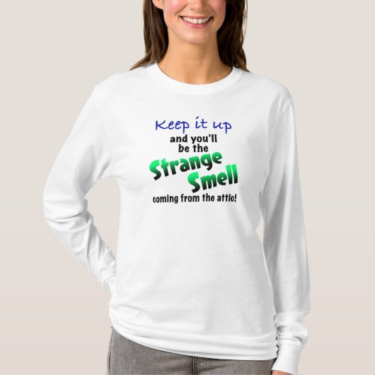 T-shirt Odeur étrange (Devant)