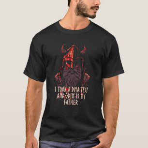 T-shirt Odin Est Mon Père Viking Humour Norse Dit Icela