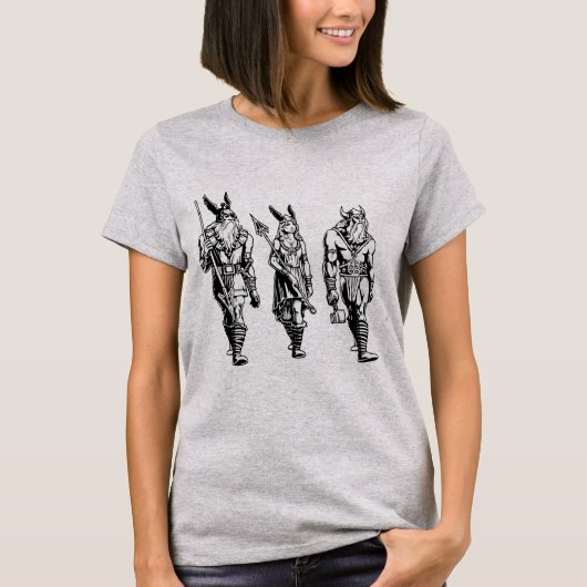 T-shirt Odin, Freyja et Thor (Devant)