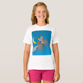 T-shirt Odin Riding Sleipnir Norse Mythologie Vive Dieu (Devant entier)
