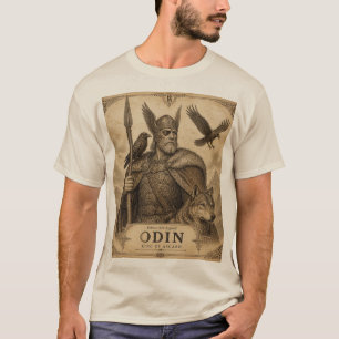 T-shirt Odin Roi d'Asgard Mythologie Nordique