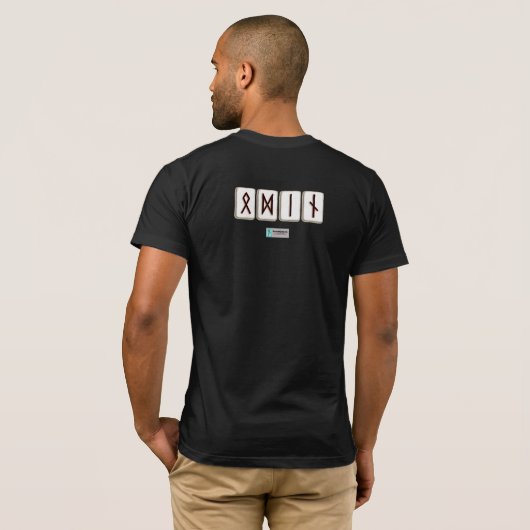 T-shirt Odin Viking Bindrune (Dos entier)