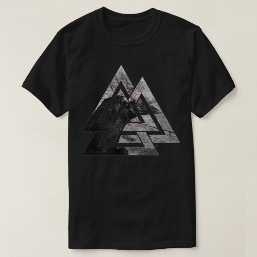 T-shirt Odinx27s Raven (Design devant)
