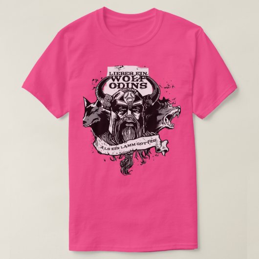 T-shirt Odinx27s Wolf (Design devant)