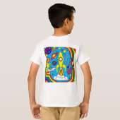T-shirt Odyssée cosmique rayonnante (Dos entier)