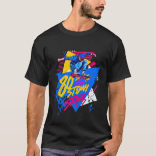 T-shirt Odyssée de skate Neon 80s vintage