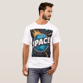 T-shirt Odyssée spatiale (Devant entier)