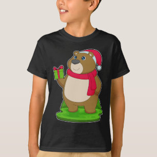 T-shirt Oear Christmas Santa chapeau
