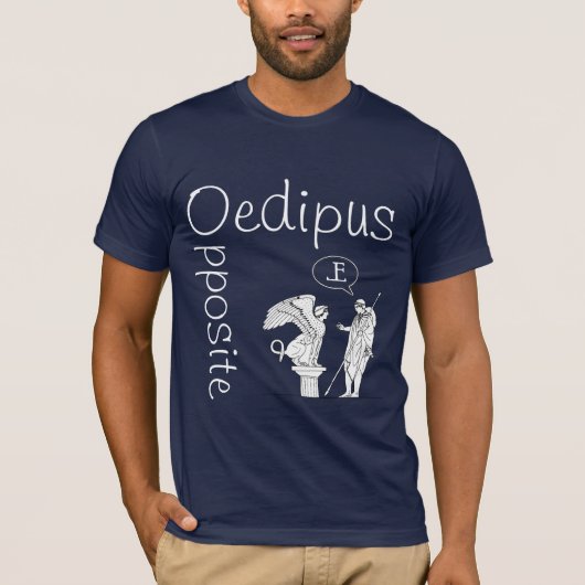 T-shirt Oedipe opposé (Devant)