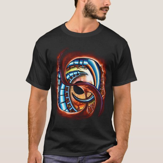 T-shirt Oeil biomécanique (Devant)