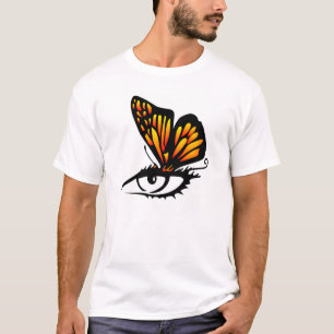 T-shirt Oeil blanc de papillon