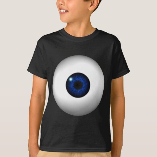 T-shirt oeil bleu (Devant)