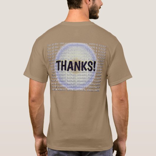 T-shirt oeil bleu de moosebme de Rentafriend.com (Dos)