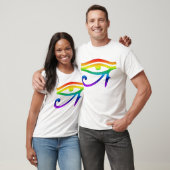 T-shirt Oeil de gay pride de Horus (Unisexe)