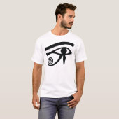 T-shirt Oeil de Horus hiéroglyphique (Devant entier)