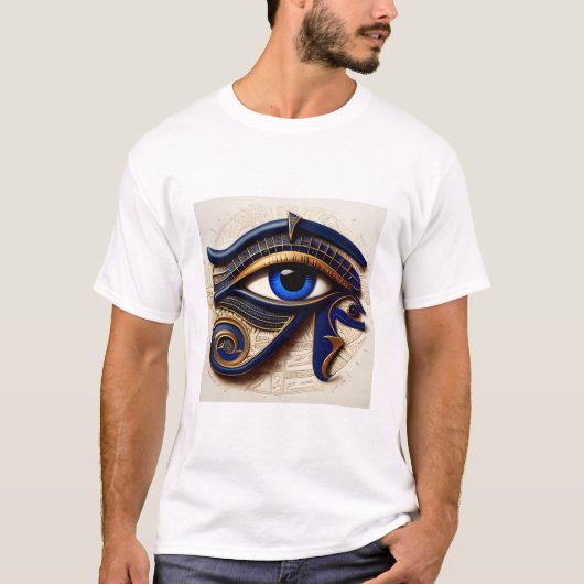 T-shirt OEil de Horus - Symbole égyptien antique de Protec (Devant)